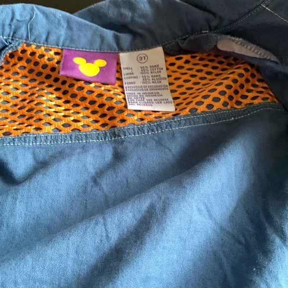 Disney Tigger button down Blue Kids Surfing Shirt